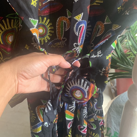 NWT: full length, cotton dress/kurta. Indian ethnic motif. - Picture 6 of 6